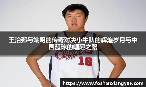 王治郅与姚明的传奇对决小牛队的辉煌岁月与中国篮球的崛起之路